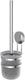 Eisl toiletborstelhouder 10x10x33,5 cm chroomkleurig