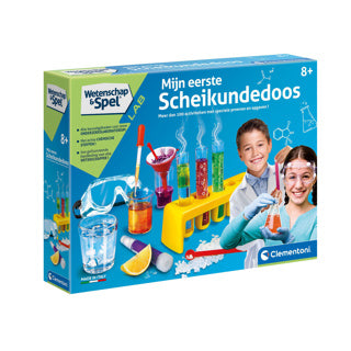 Afbeelding laden in galerijviewer, Clementoni wetenschap spel - mijn eerste scheikundedoos
