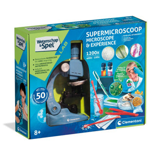Clementoni wetenschap en spel - super microscoop