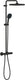 Grohe quickfix vitalio comfort 250 douchesysteem - wandmontage - waterbesparend - matte black