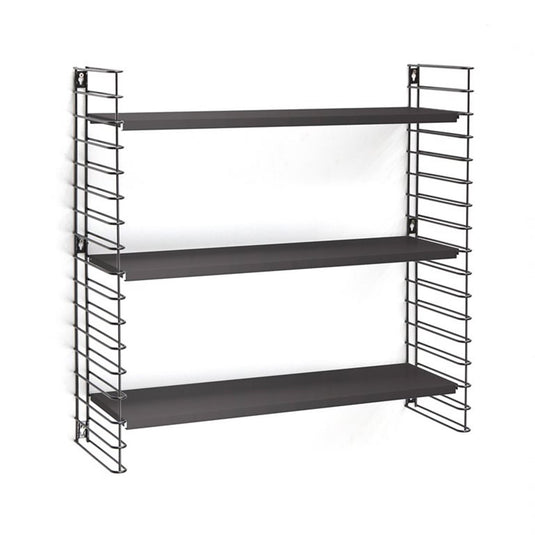 Tomado boekenrek retro zwart 70x21x68cm