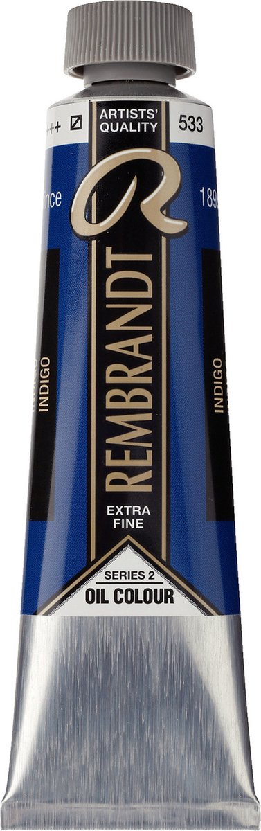 Rembrandt olieverf tube 40 ml indigo