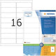 Merkloos sans marque herma etiketten wit 99.1x33.8 premium a4 1600 st.