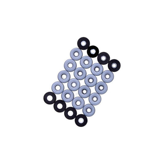 Mack 1069041 - stoeldop rubber grijs ø 23 mm 24 st pcs | 6 stuks