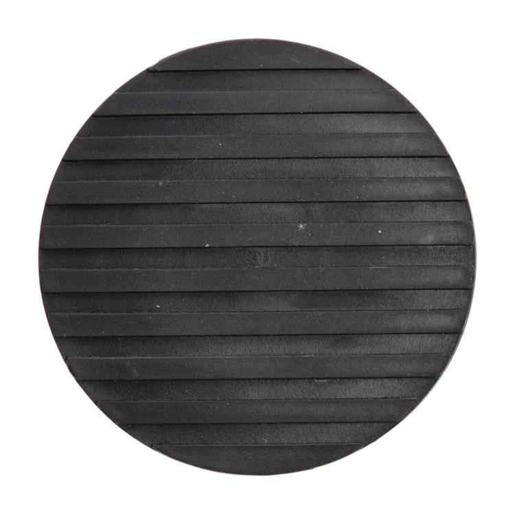 Afbeelding laden in galerijviewer, Mack 1069048 - zware deurstop zwart hoog 1,1 kg ø110mm 60mm | 6 stuks
