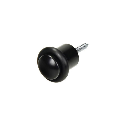 Mack 1069379 - deurstop cilindermodel zwart ø 20h30 mm 4 st pc | 6 stuks