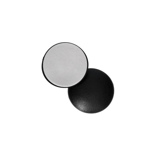 Mack 1069035 - deurstop zelfklevend zwart ø 40 mm 2 st pcs | 6 stuks
