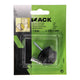 Mack 1069032 - deurstop cilindermodel zwart ø 30h25 mm 1 st pc | 6 stuks
