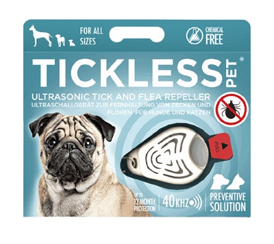 Load image into Gallery viewer, Tickless Teek en vlo afweer voor hond en kat beige
