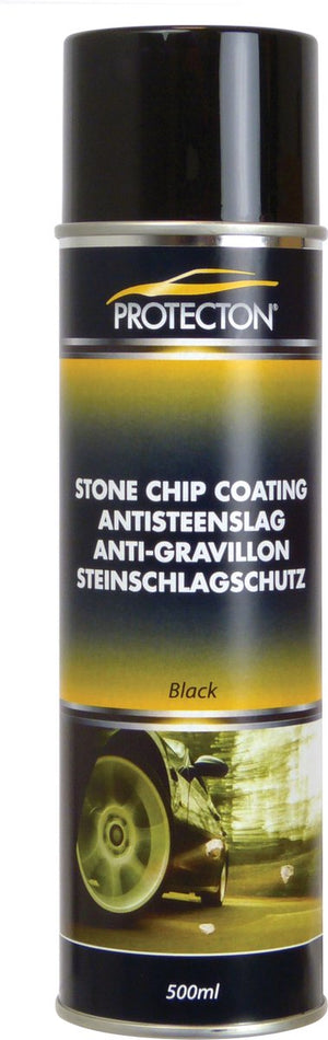 Protecton antisteenslag - beschermingsmiddel voor carrosserie onderdelen - corrosie werende werking - geluiddempend - overspuitbaar - zwart - 500ml