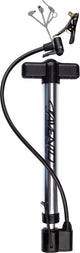 Avento multifunctionele pomp met drukmeter - fietspomp - staande pomp - aluminium - incl. 3 opzetstukken