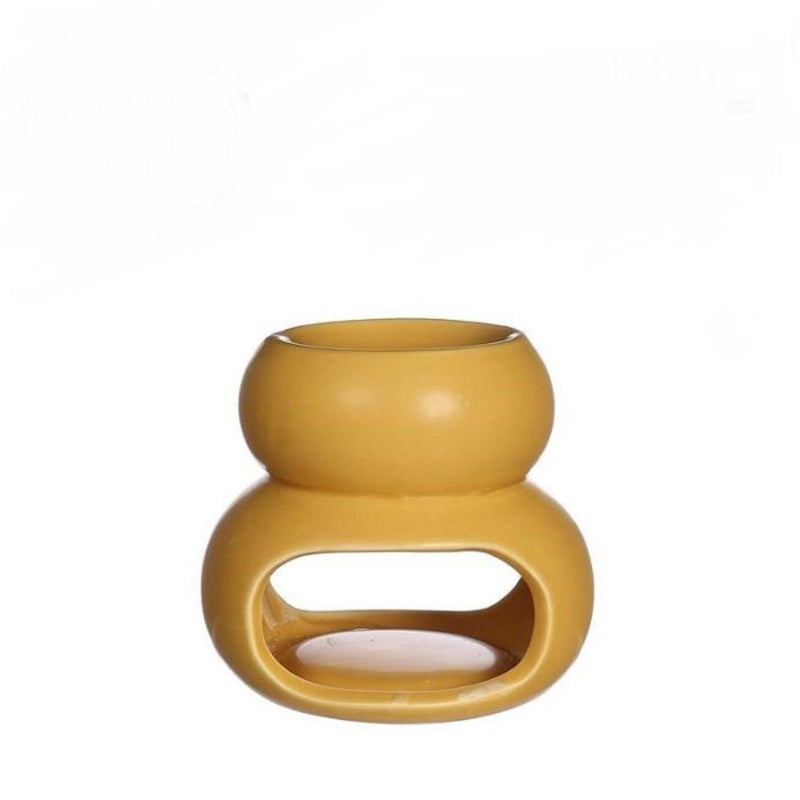 Cargue la imagen en el visor de la galería, Ideas 4 seasons chubby brander mosterdgeel ã˜10xh9cm
