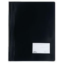 Snelhechter semi transparant durable 268001 a4 zwart