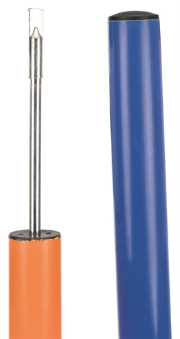 Trixie dog activity agility slalom stokken blauw oranje