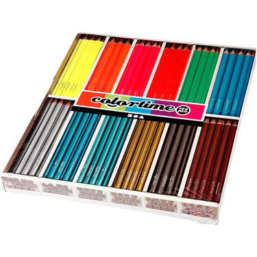 Http: www.cchobby.nl kleurpotloden-l-17-45-cm-vulling-4-mm-metallic-kleuren-neon-kleuren-144-stuk-1-doos