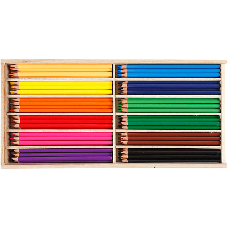 Load image into Gallery viewer, Https: www.cchobby.nl kleurpotloden-vulling-3-mm-diverse-kleuren-144-stuk-1-doos
