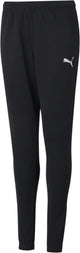Puma teamrise poly training pants jr jongens sportbroek - black- white