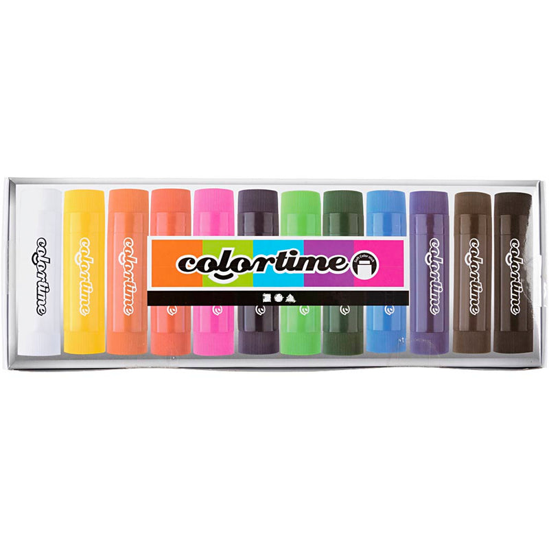 Load image into Gallery viewer, Creativ company https: www.cchobby.nl soft-color-stick-l-8-cm-diverse-kleuren-12-stuk-1-doos
