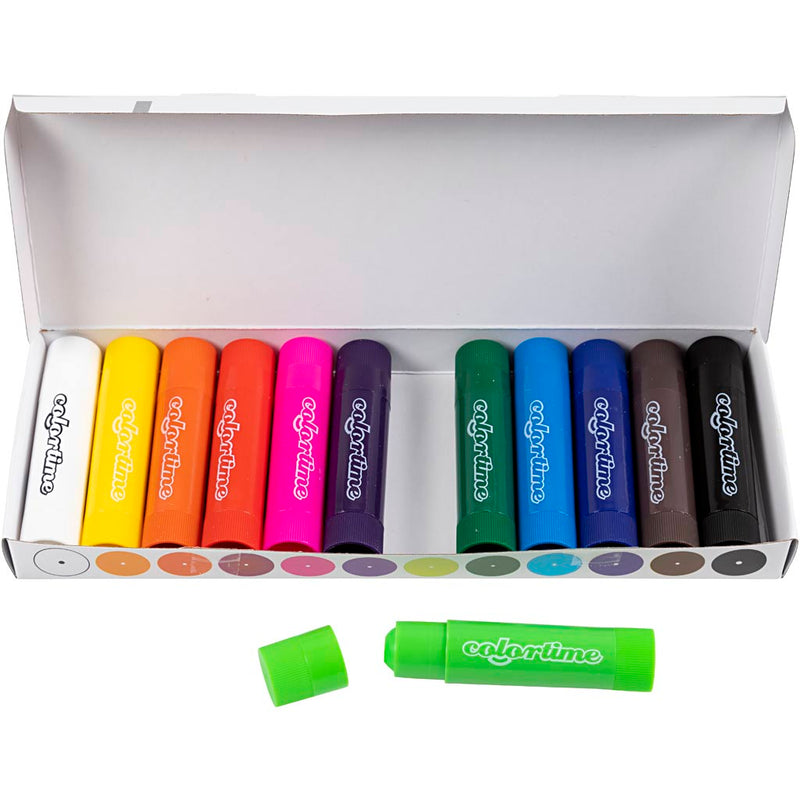 Load image into Gallery viewer, Creativ company https: www.cchobby.nl soft-color-stick-l-8-cm-diverse-kleuren-12-stuk-1-doos
