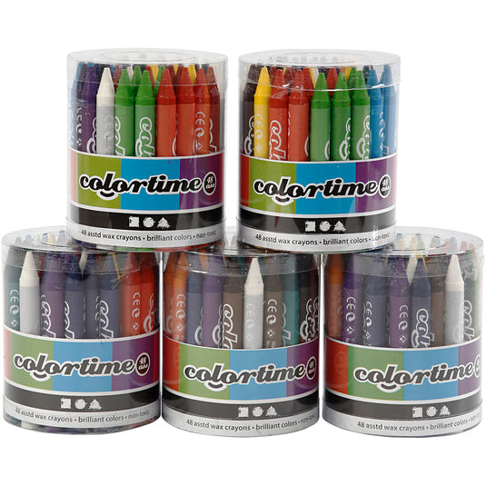 Http: www.cchobby.nl colortime-kleurkrijt-5x48-div-1-set