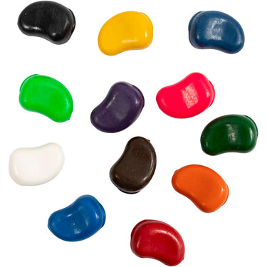 Creativ company http: www.cchobby.nl krijtjes-bonen-l-25-mm-dikte-15-mm-diverse-kleuren-12-stuk-1-doos