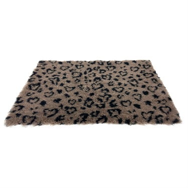 Martin vetbed print luipaardprint beige zwart gerecycled