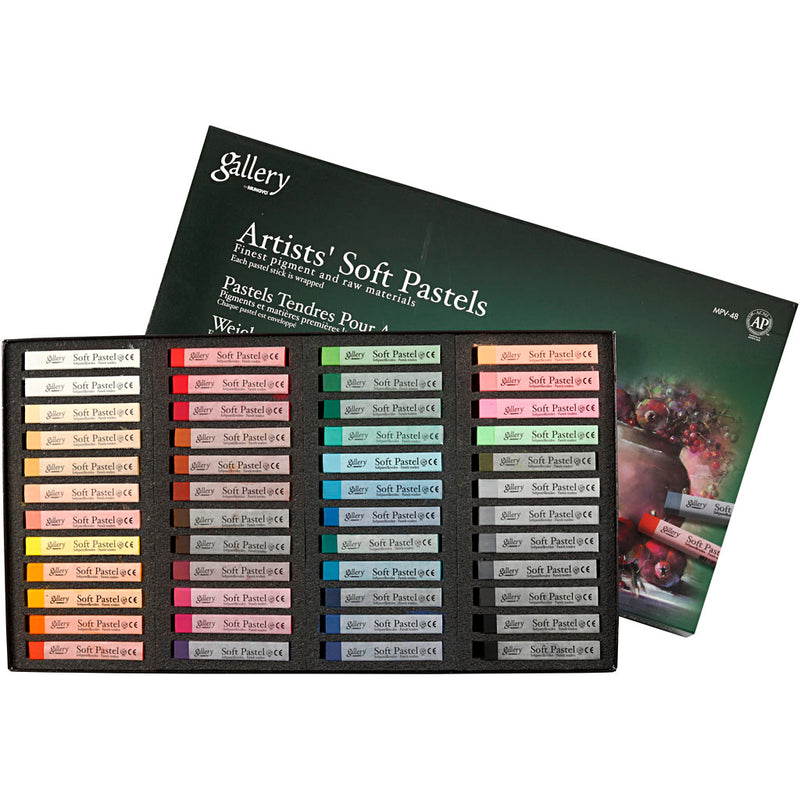 Load image into Gallery viewer, Https: www.cchobby.nl gallery-soft-pastel-set-l-6-5-cm-dikte-10-mm-diverse-kleuren-48-stuk-1-doos
