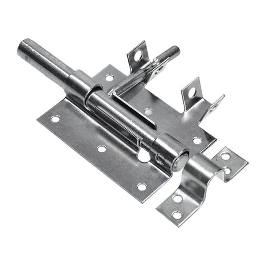 Mack 1069129 - hangslotgrendel blauw verzinkt100 mm | 5 stuks
