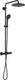 Grohe quickfix vitalio joy 260 douchesysteem - wandmontage - waterbesparend - phantom black