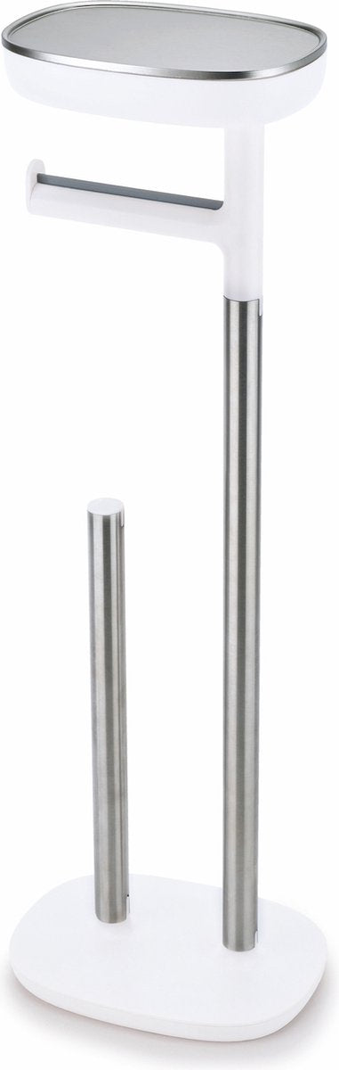 Joseph joseph toiletrolhouder, vrijstaand, wit - | easystore