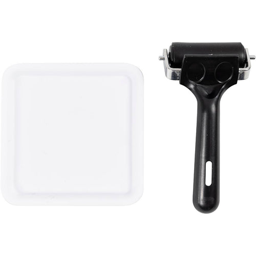 Creativ company toolkit voor linosnede, b: 6 cm, afm 12x12 cm, 1 doos