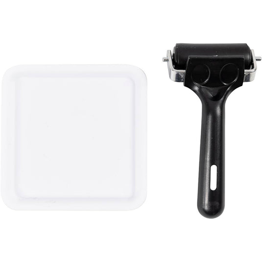 Creativ company toolkit voor linosnede, b: 6 cm, afm 12x12 cm, 1 doos