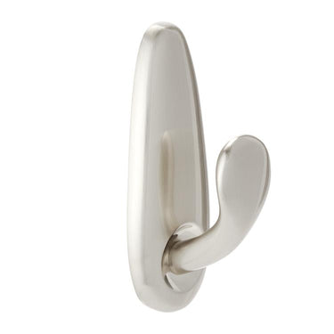 3m 1060947 - cmnd forever classic haak, geborst. ni, 1hk + 2s pk | 4 stuks