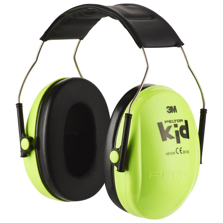 Afbeelding laden in galerijviewer, 3m 1062067 - peltor kid gehoorkap h510ak neongroen (87-98 db) | 1 stuks
