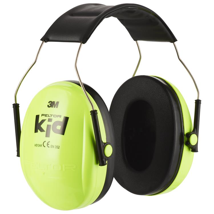 Afbeelding laden in galerijviewer, 3m 1062067 - peltor kid gehoorkap h510ak neongroen (87-98 db) | 1 stuks
