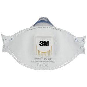 3m 1062200 - aura fijnst.masker handsch.9332pro5, ffp2 ventiel, 5 pk | 1 stuks