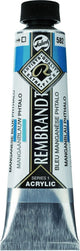 Rembrandt acryl verf serie 1 manganese blue phthalo (582)