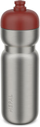Mepal rvs bidon pull sport - 800 ml - pak. open en drink - lichtgewicht rvs - vaatwasmachinebestendig - drinkflessen - mountain red