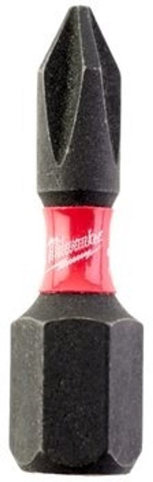 Milwaukee shockwave impact duty™ schroefbits shockwave ph1 x 25 mm - 2 stuks - 4932430850