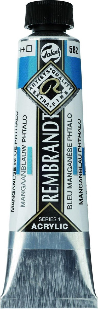 Rembrandt acryl verf serie 1 manganese blue phthalo (582)