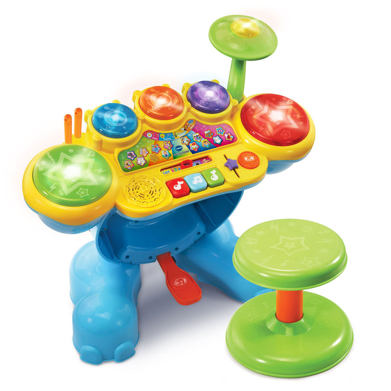 Chargez l'image dans la visionneuse de la galerie, Vtech rock leer drumstel
