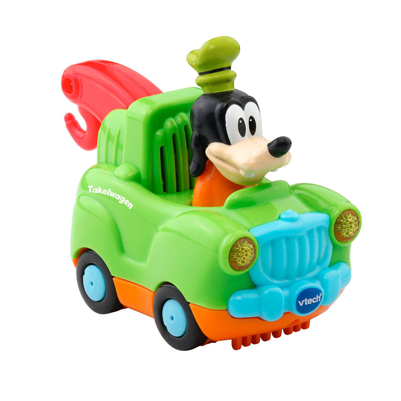 Load image into Gallery viewer, Vtech toet toet disney goofy takelwagen + licht en geluid
