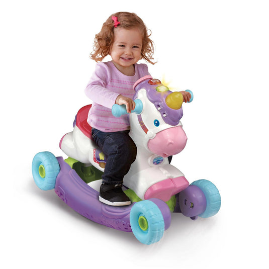 Vtech hobbel en speel eenhoorn - interactief babyspeelgoed - leren muziek - van 1 tot 4 jaar