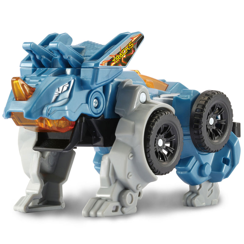 Chargez l'image dans la visionneuse de la galerie, Vtech switch go dino's - fire tracks de triceratops - kinder speelgoed dinosaurus - interactief robot speelfiguur - vanaf 4 jaar en ouder
