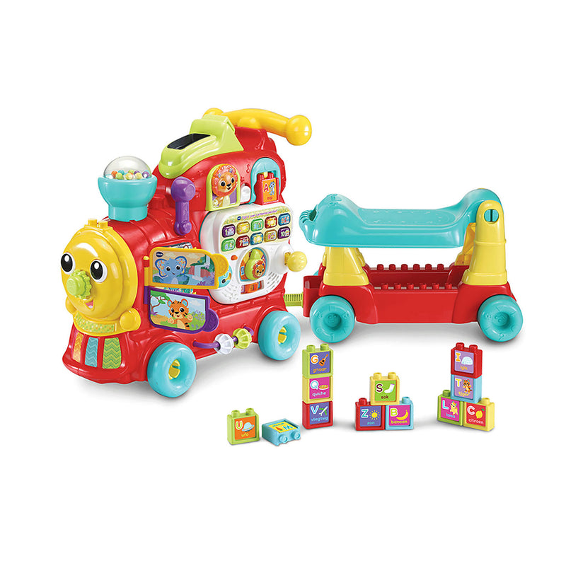 Load image into Gallery viewer, Vtech baby rijd leer letterlocomotief
