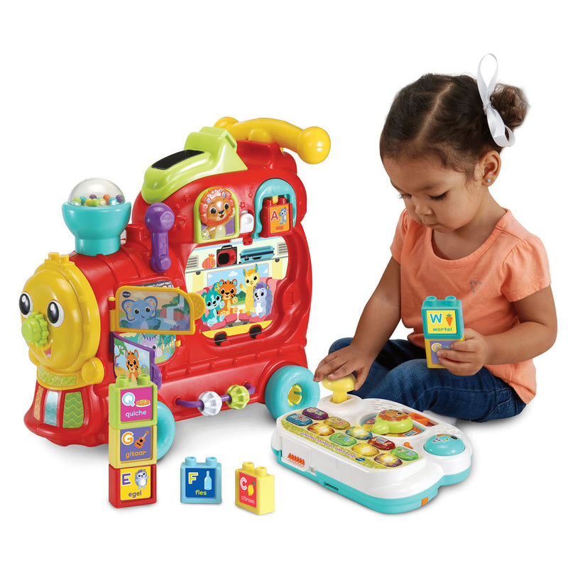 ギャラリービューアに画像をロードする, Vtech baby rijd leer letterlocomotief - interactief educatief speelgoed - cijfers, kleuren en letters - cadeau - baby speelgoed 1 jaar tot 3 jaar
