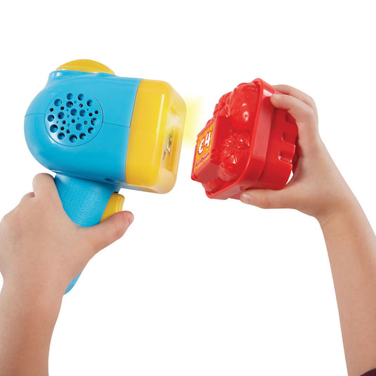 VTech Winkelmand Scan Leer 19 x 32 x 29 cm geel 13-delig