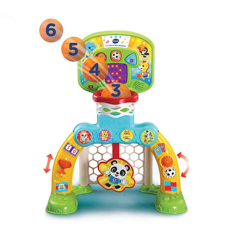 Chargez l'image dans la visionneuse de la galerie, Vtech sport scoor speelplaats 3in1
