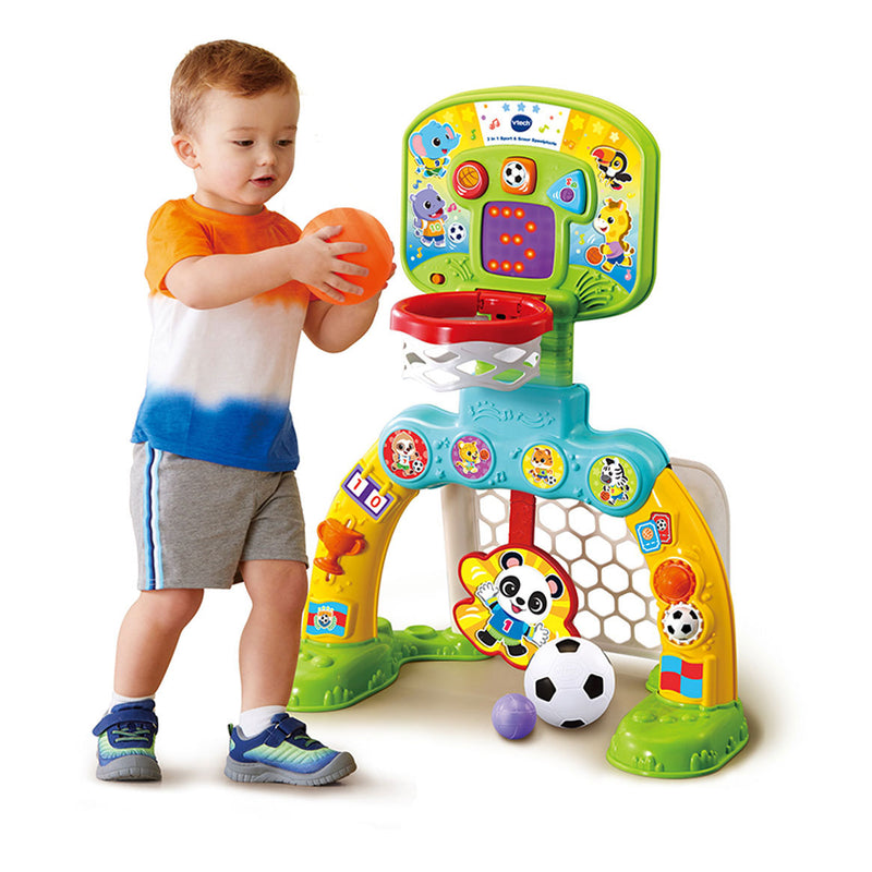 Chargez l'image dans la visionneuse de la galerie, Vtech sport scoor speelplaats 3in1
