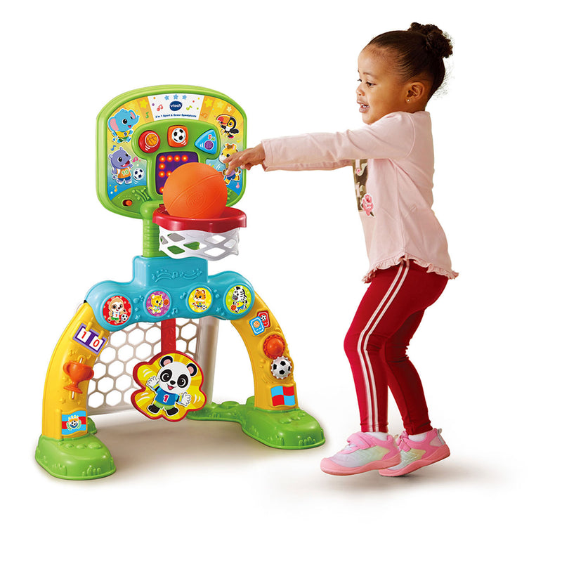 Chargez l'image dans la visionneuse de la galerie, Vtech sport scoor speelplaats 3in1

